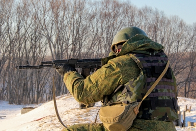 Военнослужащие, армия, военная техника, мобилизация, стрелок,  специальная военная операция ИА PrimaMedia