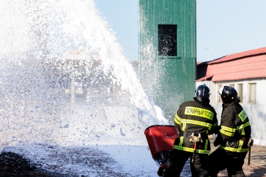 пожарный Евгений Кулешов, ИА PrimaMedia