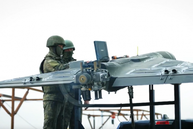 Минобороны показало запуск реактивной &quotГерани-5&quot скрин из видео