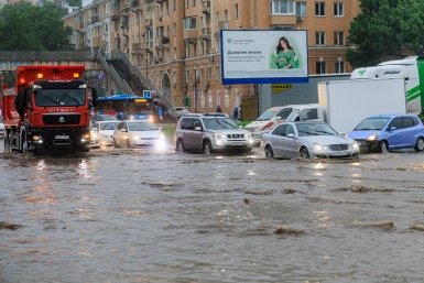 дождь, ливень, осадки, непогода, Луговая Евгений  Кулешов, ИА PrimaMedia.ru